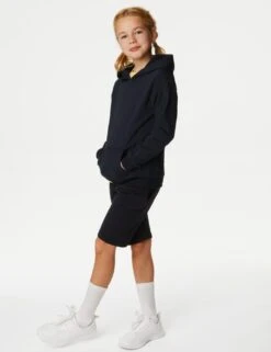 Unisex Cotton Hooded Sweatshirt (2-18 Yrs) 10 Unisex Cotton Hooded Sweatshirt (2-18 Yrs) -School Uniform Store SD 04 T93 2276 F3 X EC 2