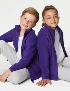Unisex Zip Fleece (2-16 Yrs) 11 Unisex Zip Fleece (2-16 Yrs) -School Uniform Store SD 04 T93 4311 D0 X EC 1