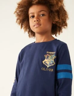Personalised Kids' Hogwarts Pyjamas (6-16 Yrs) -School Uniform Store SD 08 T04 9710P F4 X EC 1