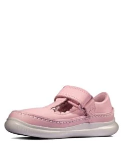 Clarks Baby Leather Riptape T-Bar Mary Jane Shoes (Toddler Size 3-9.5) -School Uniform Store SD 08 T94 3050 A0 X EC 3