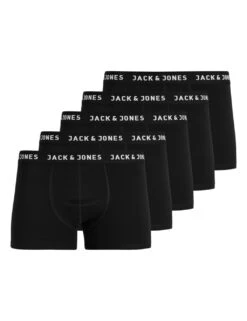 Jack & Jones Junior 5pk Cotton With Stretch Trunks