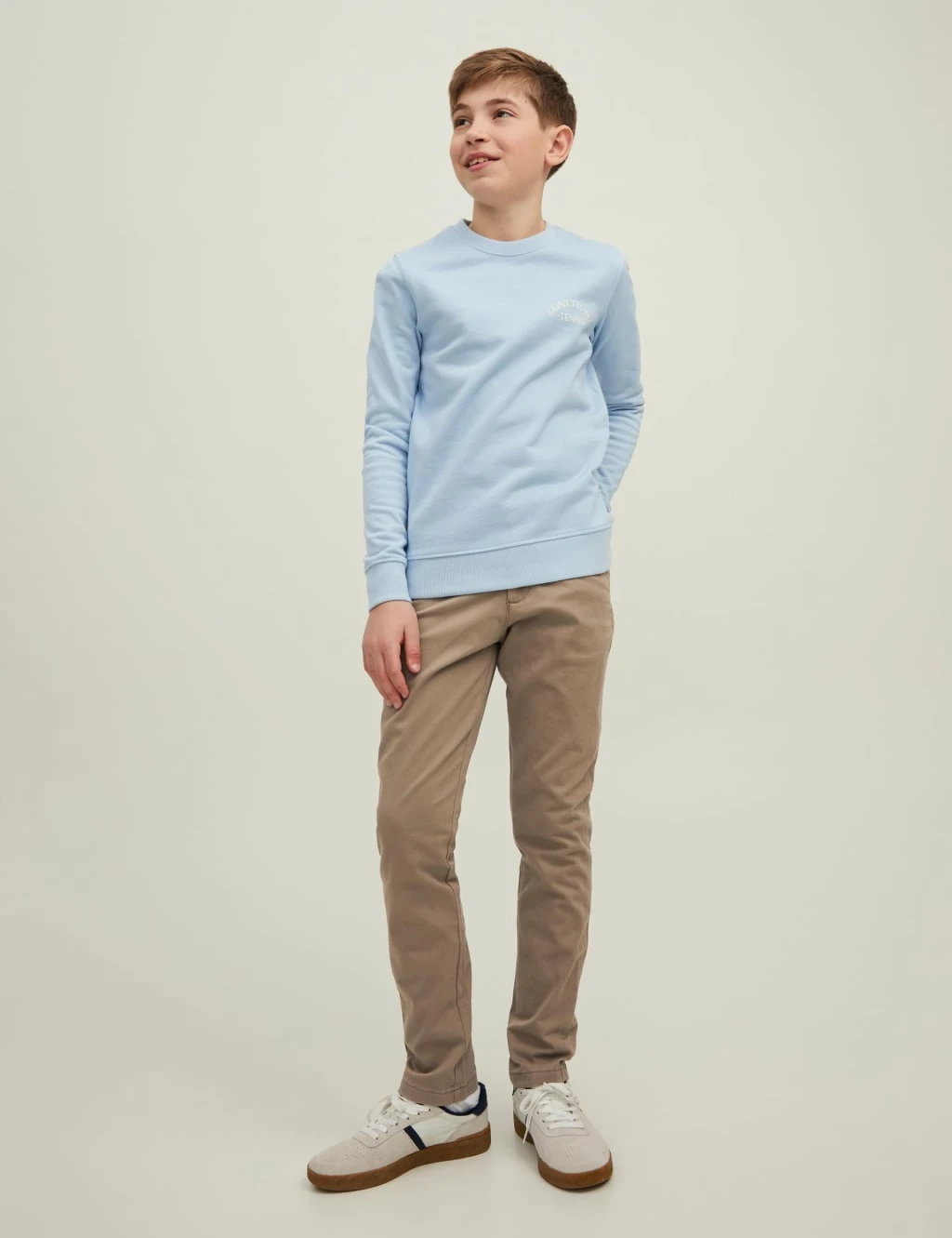 Jack & Jones Junior Slim Cotton Rich Chinos (8-16 Yrs) 5 Jack & Jones Junior Slim Cotton Rich Chinos (8-16 Yrs) - Image 3