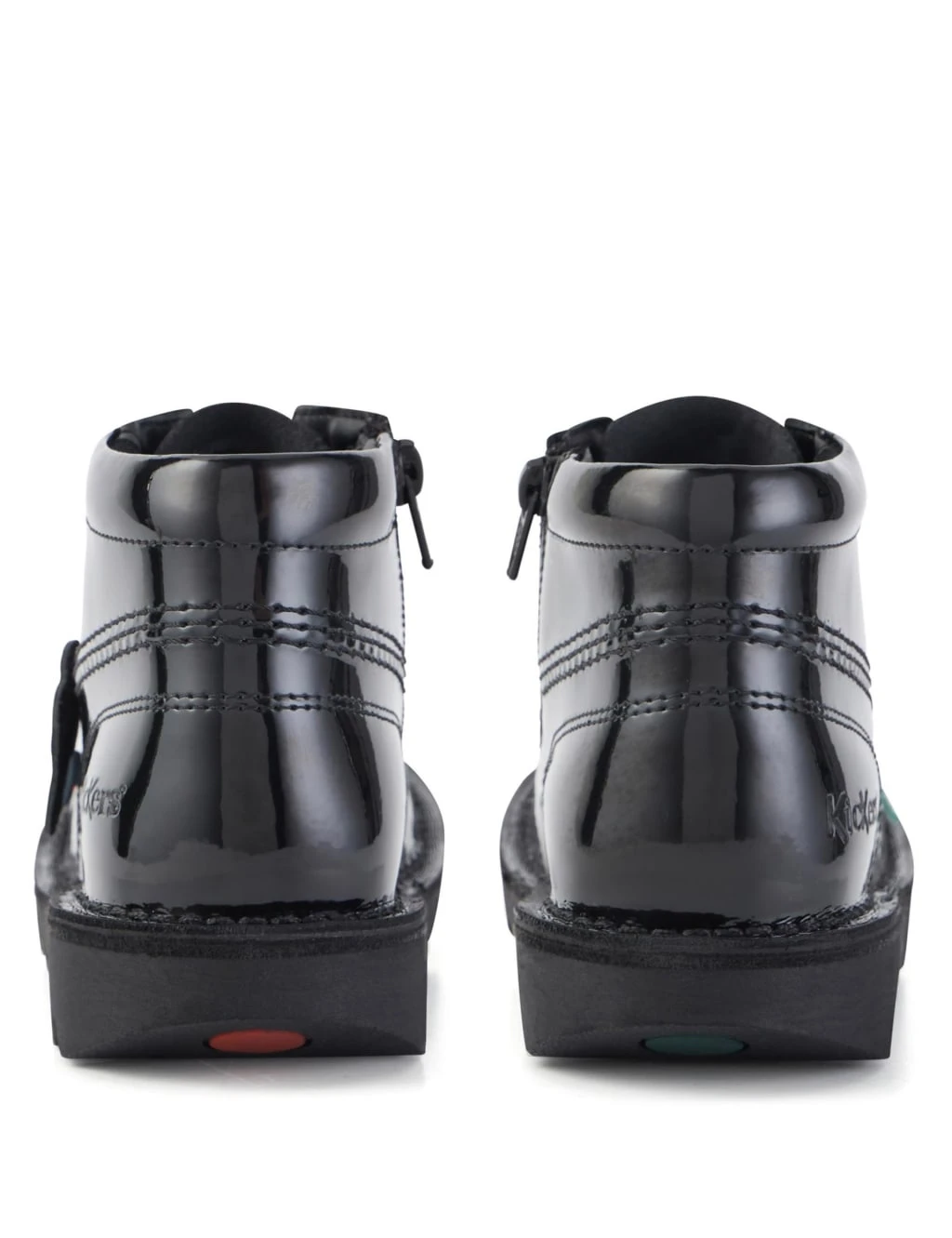 Kickers Kids' Patent High Top School Shoes 5 Kickers Kids' Patent High Top School Shoes - Image 3