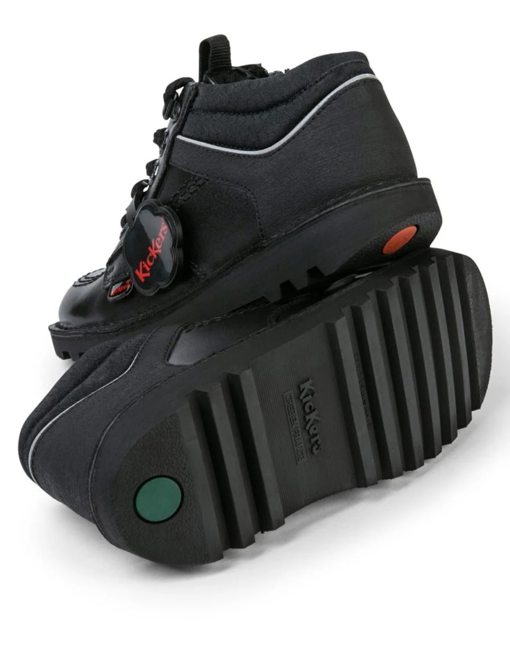 Kickers Kids' Patent High Top School Shoes 6 Kickers Kids' Patent High Top School Shoes - Image 4
