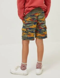 Pure Cotton Camouflage Cargo Shorts (3-13 Yrs) -School Uniform Store SD 10 T94 1012 J0 X EC 2
