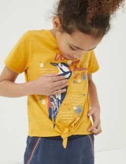Pure Cotton Bird T-Shirt (3-13 Yrs) 9 Pure Cotton Bird T-Shirt (3-13 Yrs) -School Uniform Store SD 10 T94 1071 R4 X EC 2
