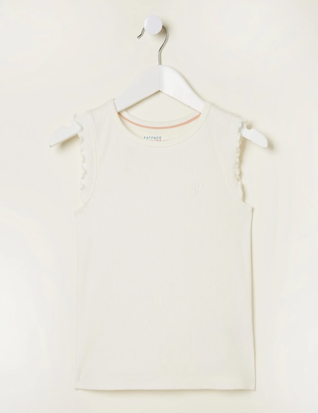 3pk Cotton Blend Ribbed Vests (3-13 Yrs) 6 3pk Cotton Blend Ribbed Vests (3-13 Yrs) - Image 4