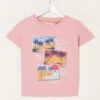 Pure Cotton Postcard Graphic T-Shirt (3-13 Yrs) -School Uniform Store SD 10 T94 1163 A4 X EC 90