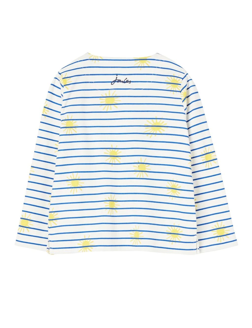 Joules Pure Cotton Sun Striped Top (2-12 Yrs) 4 Joules Pure Cotton Sun Striped Top (2-12 Yrs) - Image 2
