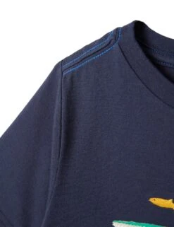 Joules Pure Cotton Shark T-Shirt (2-12 Yrs) 13 Joules Pure Cotton Shark T-Shirt (2-12 Yrs) -School Uniform Store SD 10 T94 1709 F4 X EC 10