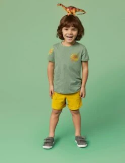 WHITE STUFF Pure Cotton Sunny Rainbow Graphic T-Shirt (3-10 Yrs) -School Uniform Store SD 10 T94 2072 J4 X EC 1