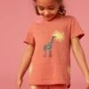 WHITE STUFF Pure Cotton Giraffe Print T-Shirt (3-10 Yrs) -School Uniform Store SD 10 T94 2384 P4 X EC 0