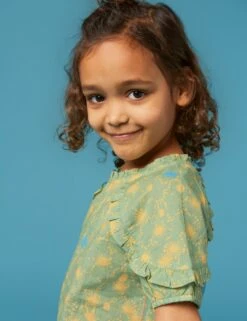 WHITE STUFF Pure Cotton Giraffe Print Top (3-10 Yrs) 9 WHITE STUFF Pure Cotton Giraffe Print Top (3-10 Yrs) -School Uniform Store SD 10 T94 2386 J4 X EC 1