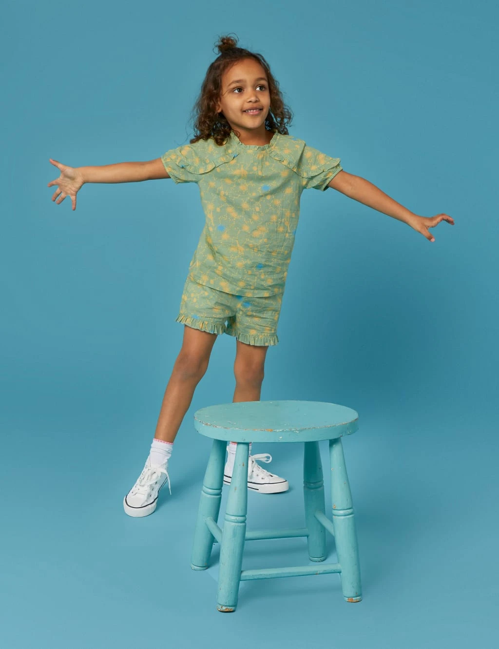 WHITE STUFF Pure Cotton Giraffe Print Top (3-10 Yrs) 6 WHITE STUFF Pure Cotton Giraffe Print Top (3-10 Yrs) - Image 4