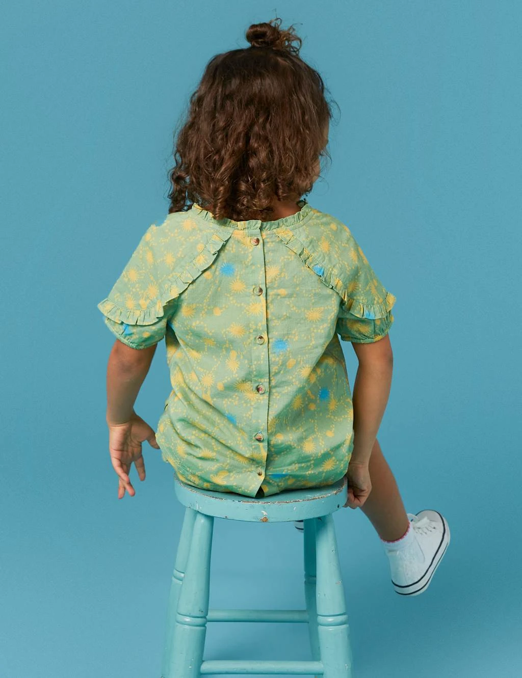 WHITE STUFF Pure Cotton Giraffe Print Top (3-10 Yrs) 7 WHITE STUFF Pure Cotton Giraffe Print Top (3-10 Yrs) - Image 5