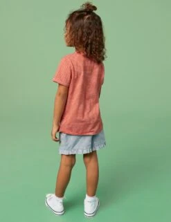 WHITE STUFF Cotton Blend Striped T-Shirt (3-10 Yrs) -School Uniform Store SD 10 T94 2503 A4 X EC 3