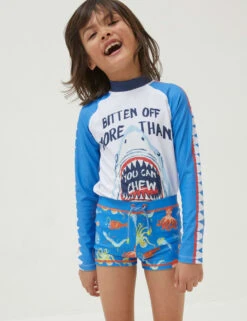 Deep Sea Swim Shorts (3-13 Yrs)