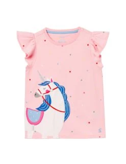 Joules Pure Cotton Unicorn T-Shirt (2-8 Yrs)