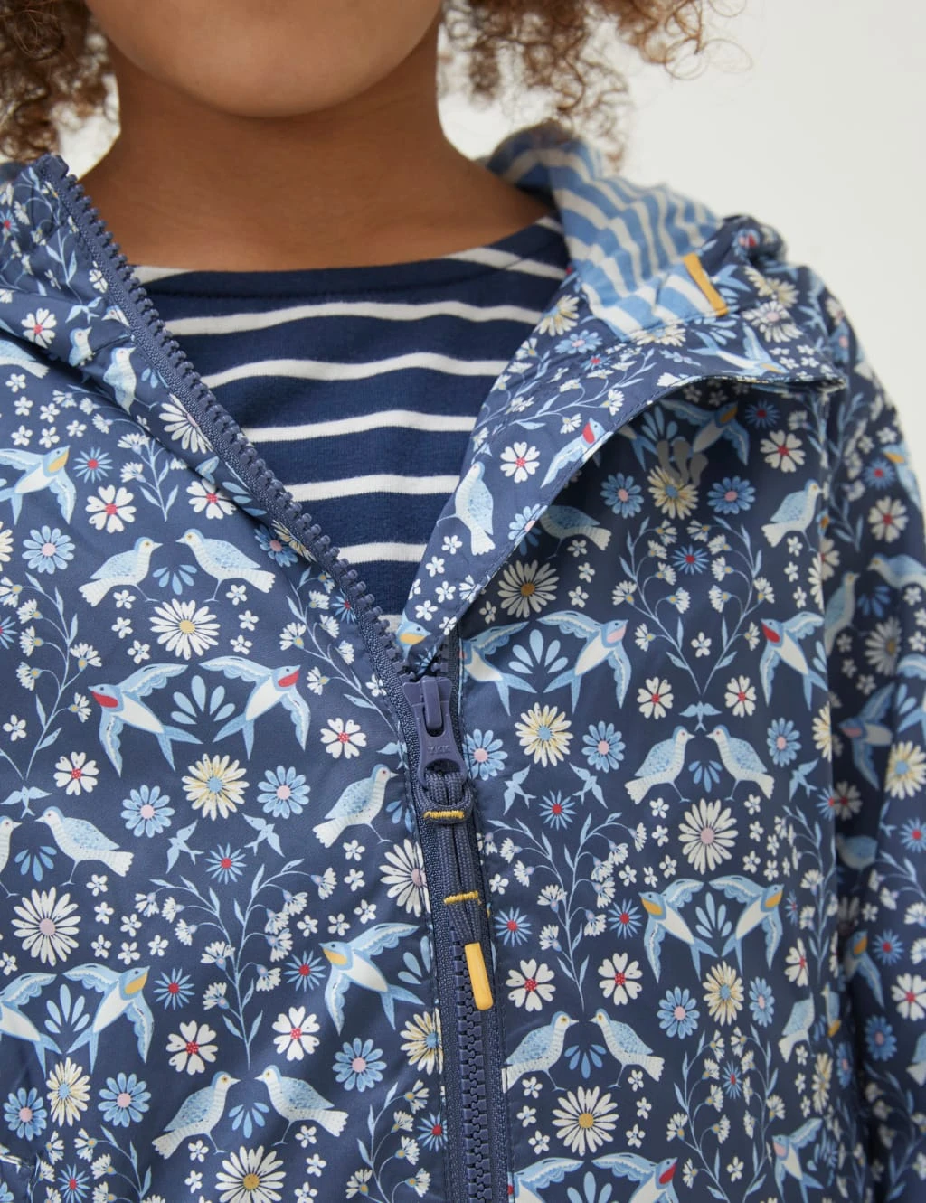 Bird Print Windbreaker (3-13 Yrs) 5 Bird Print Windbreaker (3-13 Yrs) - Image 3