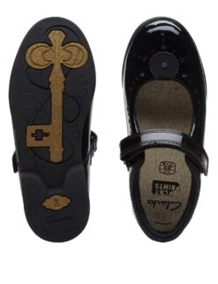 Clarks Kids' Patent Leather School Shoes (7 Small - 12 Small) -School Uniform Store SD 10 T94 3067 Y1 X EC 3