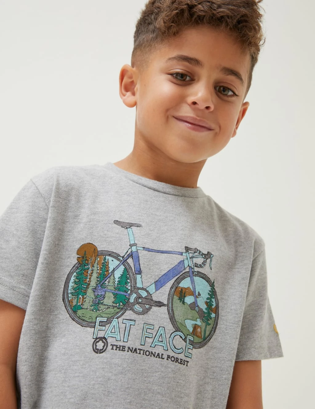 Pure Cotton Bike Print T-Shirt (3-13 Yrs) 5 Pure Cotton Bike Print T-Shirt (3-13 Yrs) - Image 3