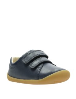 Clarks Baby Leather Riptape Pre-Walker
