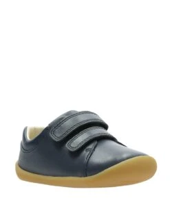 Clarks Baby Leather Riptape Pre-Walker