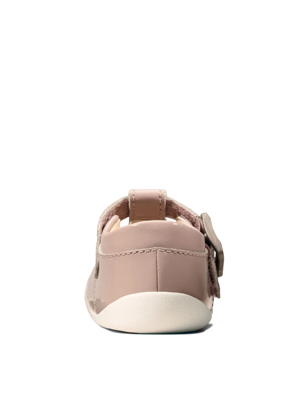 Clarks Baby Leather Riptape T Bar 5 Clarks Baby Leather Riptape T Bar - Image 3