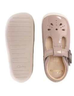 Clarks Baby Leather Riptape T Bar 10 Clarks Baby Leather Riptape T Bar -School Uniform Store SD 10 T94 3106 A0 X EC 3