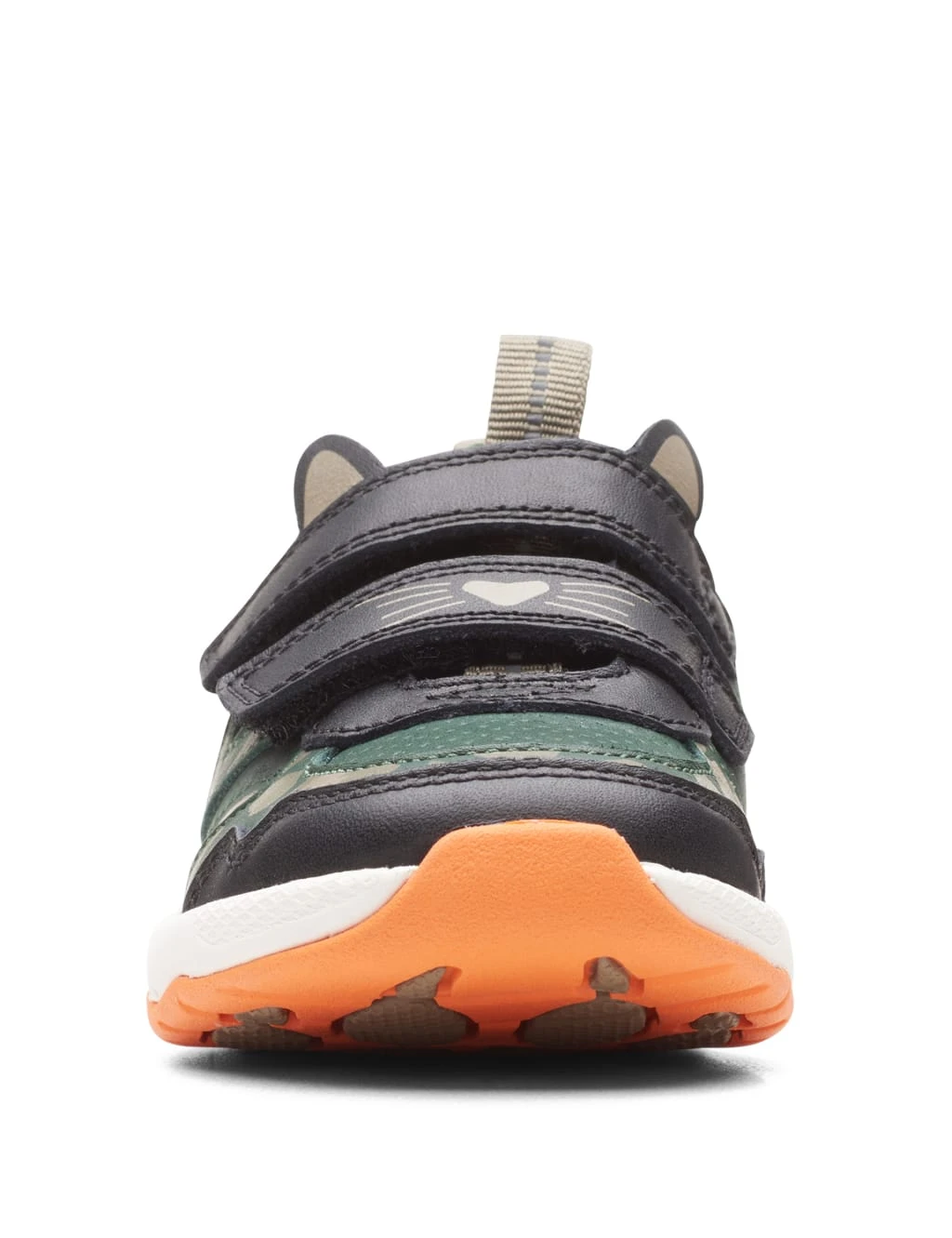 Clarks Kids' Leather Animal Print Riptape Trainers ( 4 Small - 6.5 Small) 6 Clarks Kids' Leather Animal Print Riptape Trainers ( 4 Small - 6.5 Small) - Image 4