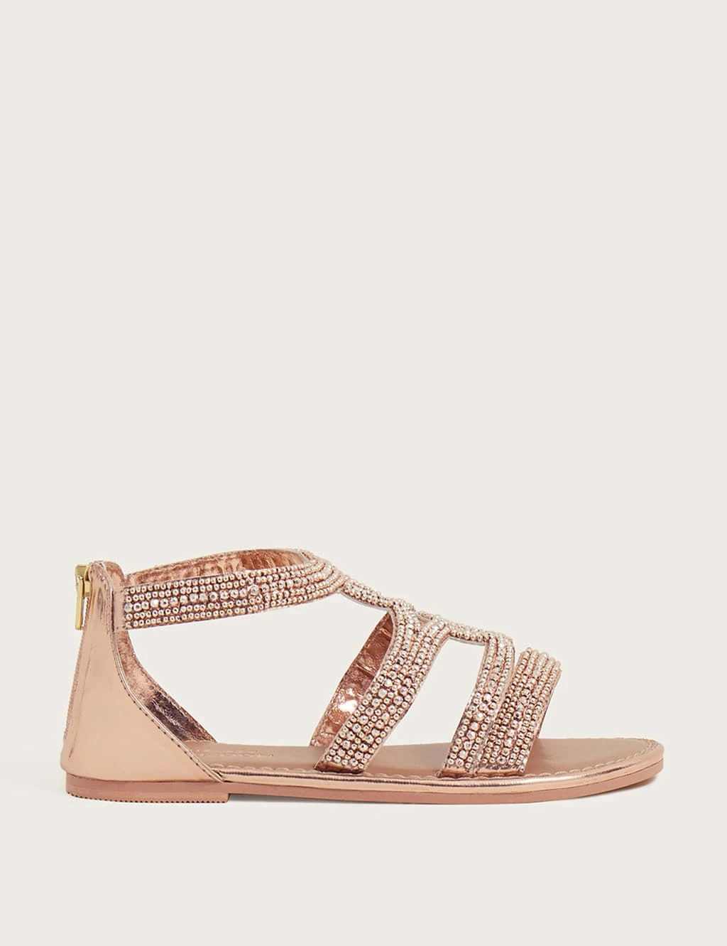 MONSOON Kids' Metallic Embellished Sandals (Kids Size 1-13) 3 MONSOON Kids' Metallic Embellished Sandals (Kids Size 1-13)