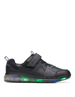 Clarks Kids' Riptape Light-up Trainers ( 13 Small - 4 Large)