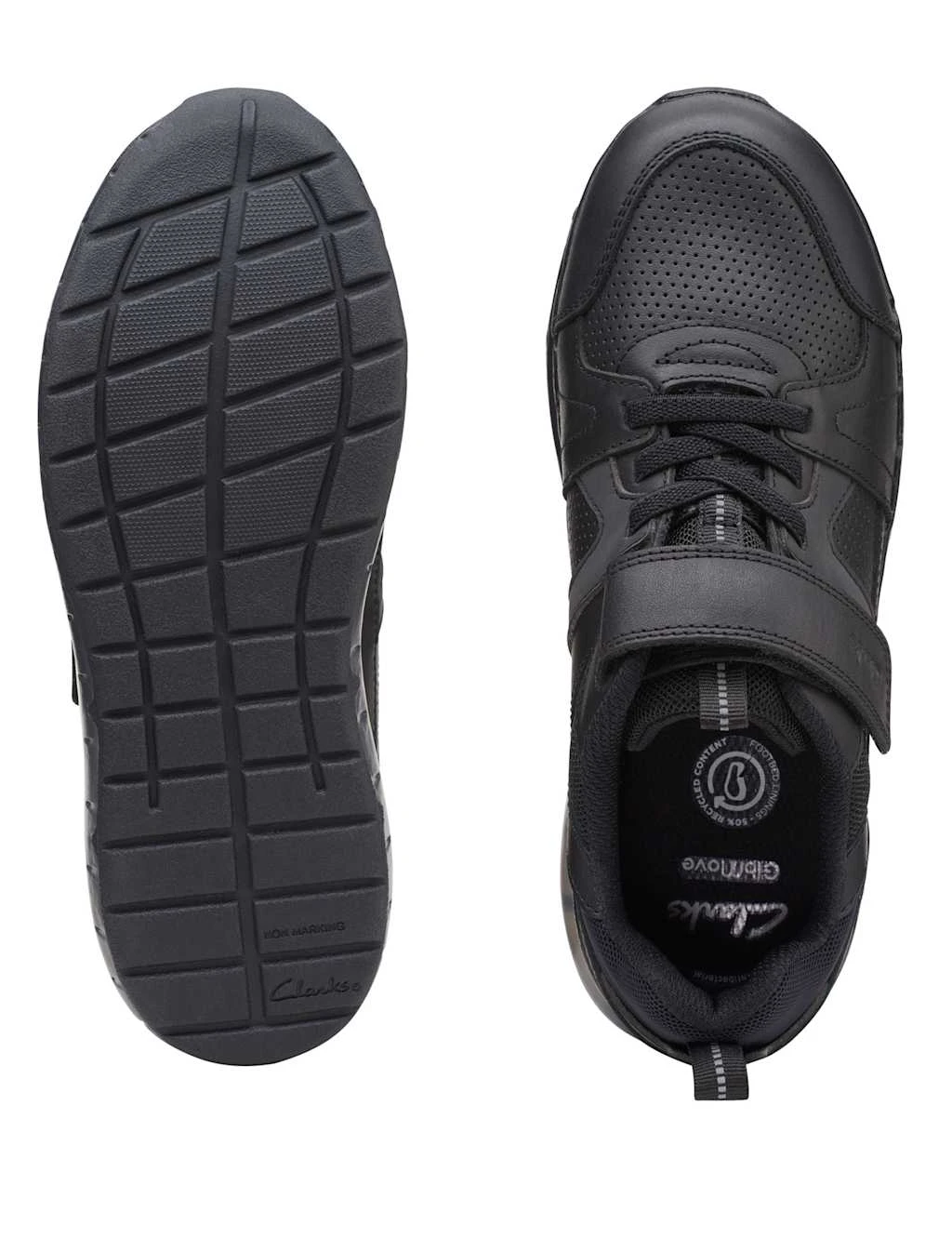 Clarks Kids' Riptape Light-up Trainers ( 13 Small - 4 Large) 4 Clarks Kids' Riptape Light-up Trainers ( 13 Small - 4 Large) - Image 2