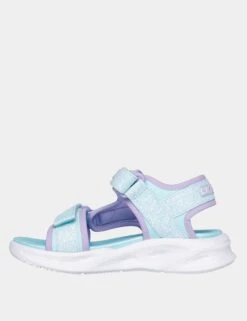 Skechers Sola Glow Light-up Sandals (9.5 Small - 3 Large) -School Uniform Store Sola Glow Light up Sandals 9 5 Small 3 Large 1 5