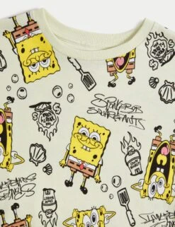 SpongeBob Squarepants™ Short Pyjamas (6-16 Yrs) -School Uniform Store SpongeBob Squarepants Short Pyjamas 6 16 Yrs 1 4