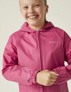 Regatta Stormbreak Waterproof Hooded Jacket (3-14 Yrs) -School Uniform Store Stormbreak Waterproof Hooded Jacket 3 14 Yrs 1 4