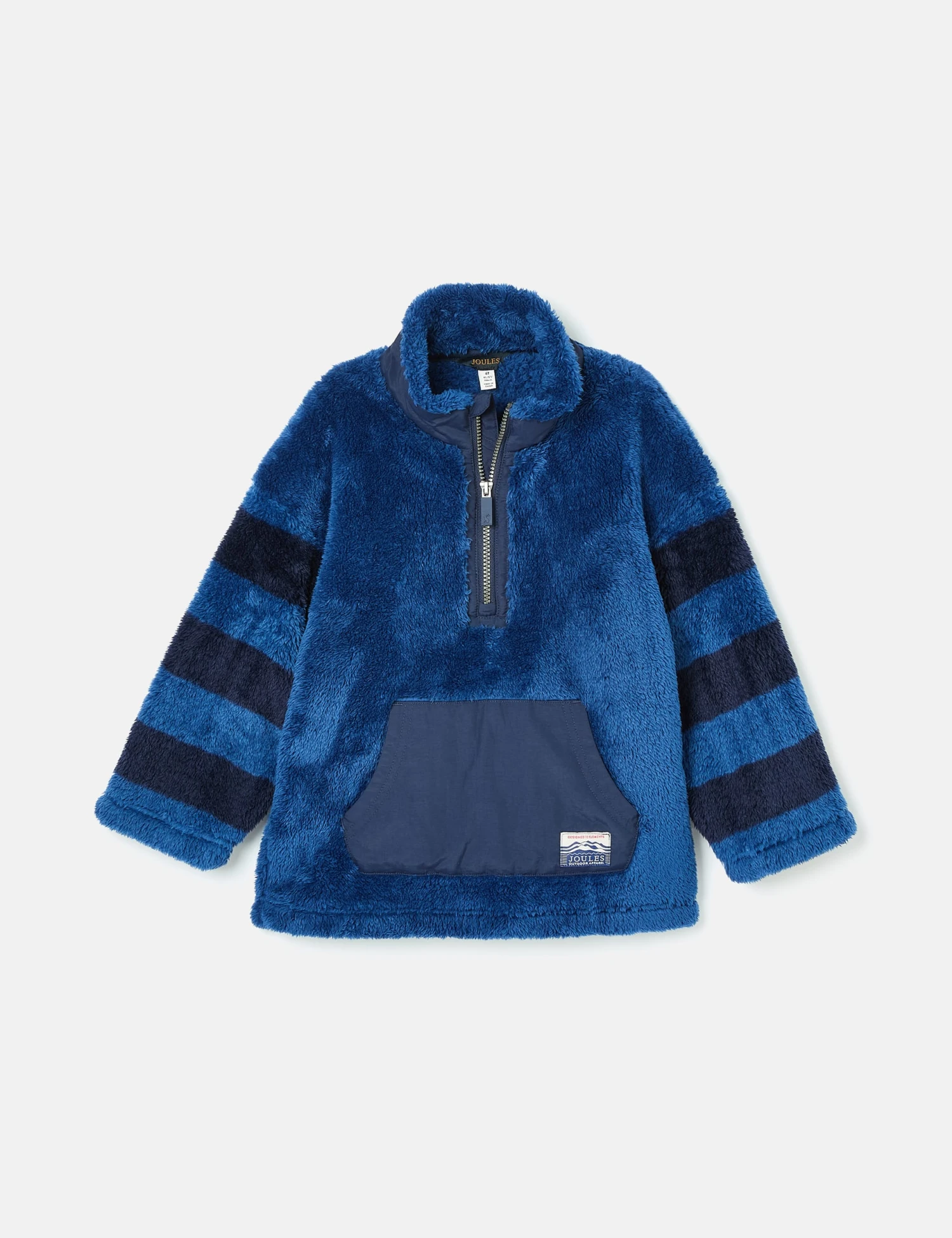 Joules Striped Half Zip Fleece Top (2-12 Yrs) 3 Joules Striped Half Zip Fleece Top (2-12 Yrs)