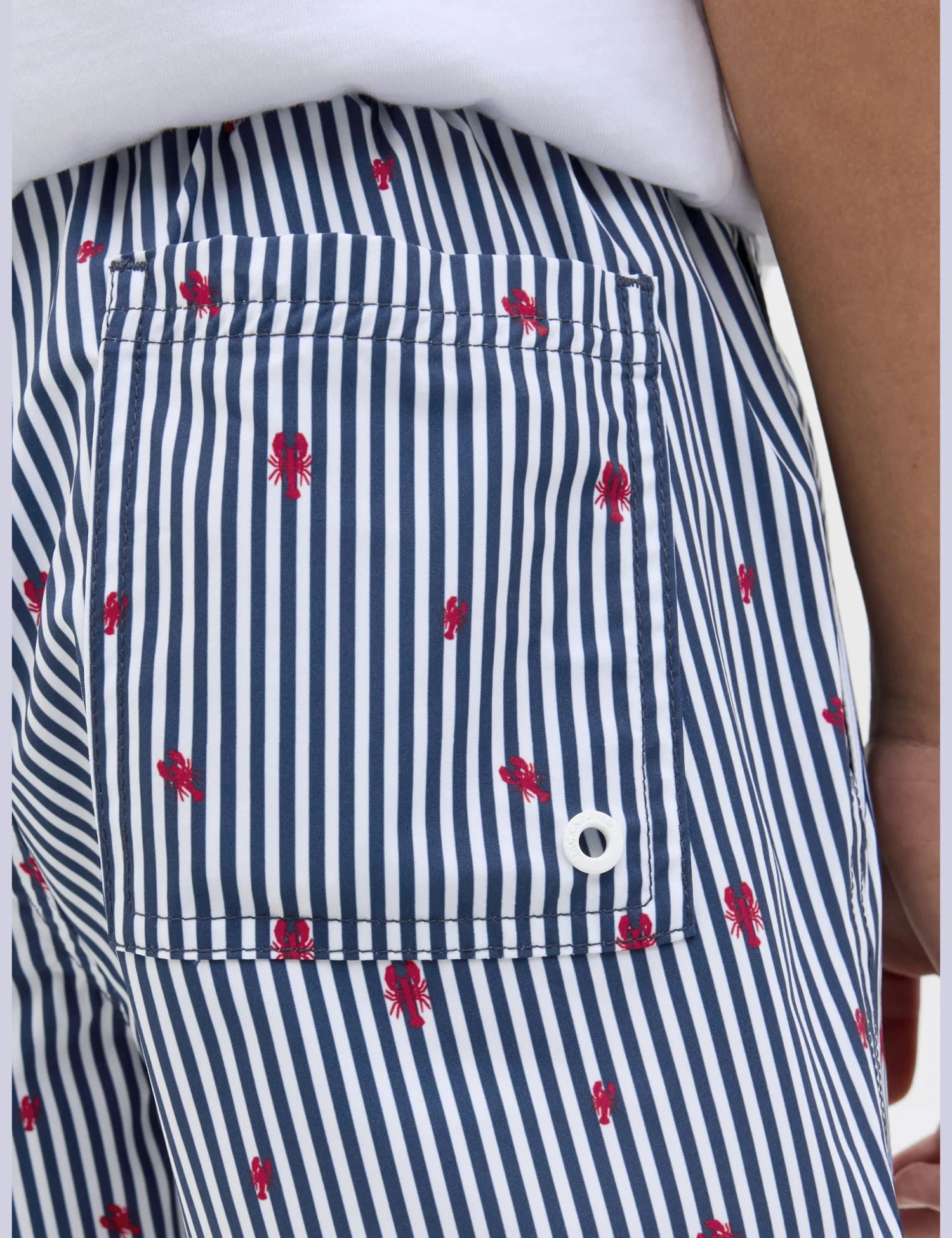 Jack & Jones Junior Striped Swim Shorts (8-16 Yrs) 9 Jack & Jones Junior Striped Swim Shorts (8-16 Yrs) - Image 7