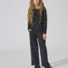 Textured Floral Long Sleeve Top (7-14 Yrs) -School Uniform Store Textured Floral Long Sleeve Top 7 14 Yrs