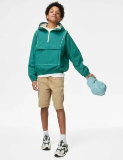 Utility Hooded Windbreaker (6-16 Yrs) -School Uniform Store Utility Hooded Windbreaker 6 16 Yrs 1 2