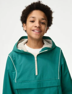 Utility Hooded Windbreaker (6-16 Yrs) -School Uniform Store Utility Hooded Windbreaker 6 16 Yrs 1 3