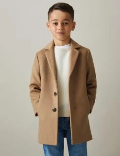 Reiss Wool Blend Coat (3-14 Yrs) -School Uniform Store Wool Blend Coat 3 14 Yrs 1 2