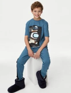 Among Us Pyjamas (7-16 Yrs) -School Uniform Store among us pyjamas 7 16 yrs 1 10
