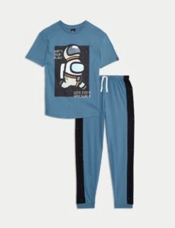 Among Us Pyjamas (7-16 Yrs) -School Uniform Store among us pyjamas 7 16 yrs 1 11