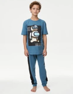 Among Us Pyjamas (7-16 Yrs) -School Uniform Store among us pyjamas 7 16 yrs 1 9
