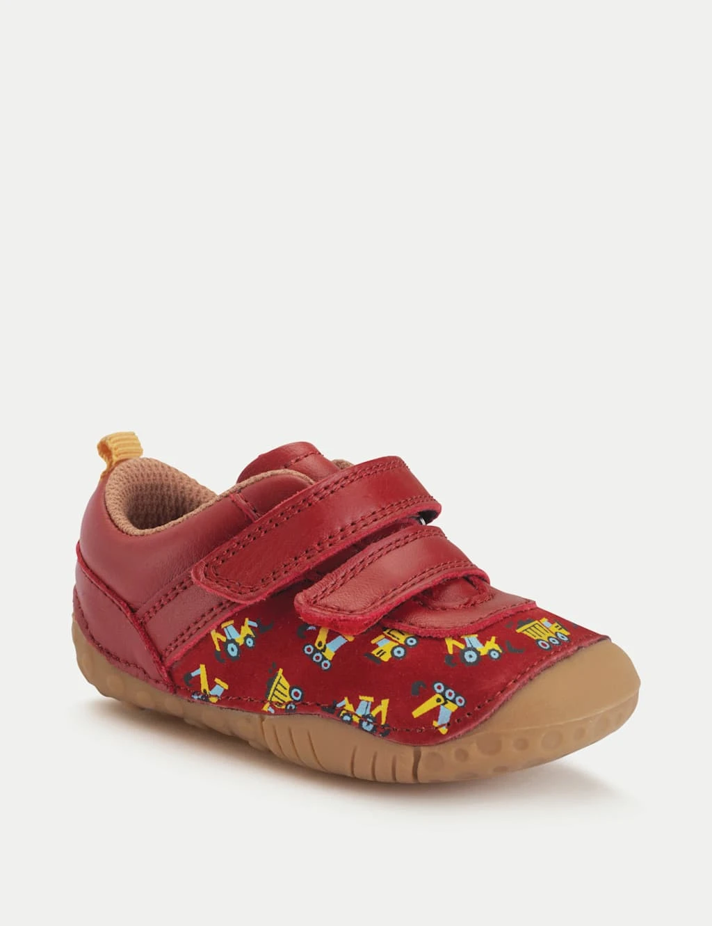 Baby Leather Digger Riptape Pram Shoes (3 Small - 5 Small) 12 Baby Leather Digger Riptape Pram Shoes (3 Small - 5 Small) - Image 10