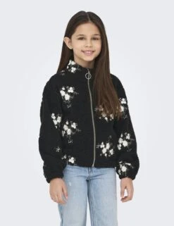 Borg Fleece Embroidered Floral Jacket (7-14 Yrs) 31 Borg Fleece Embroidered Floral Jacket (7-14 Yrs) -School Uniform Store borg fleece embroidered floral jacket 7 14 yrs 1 13