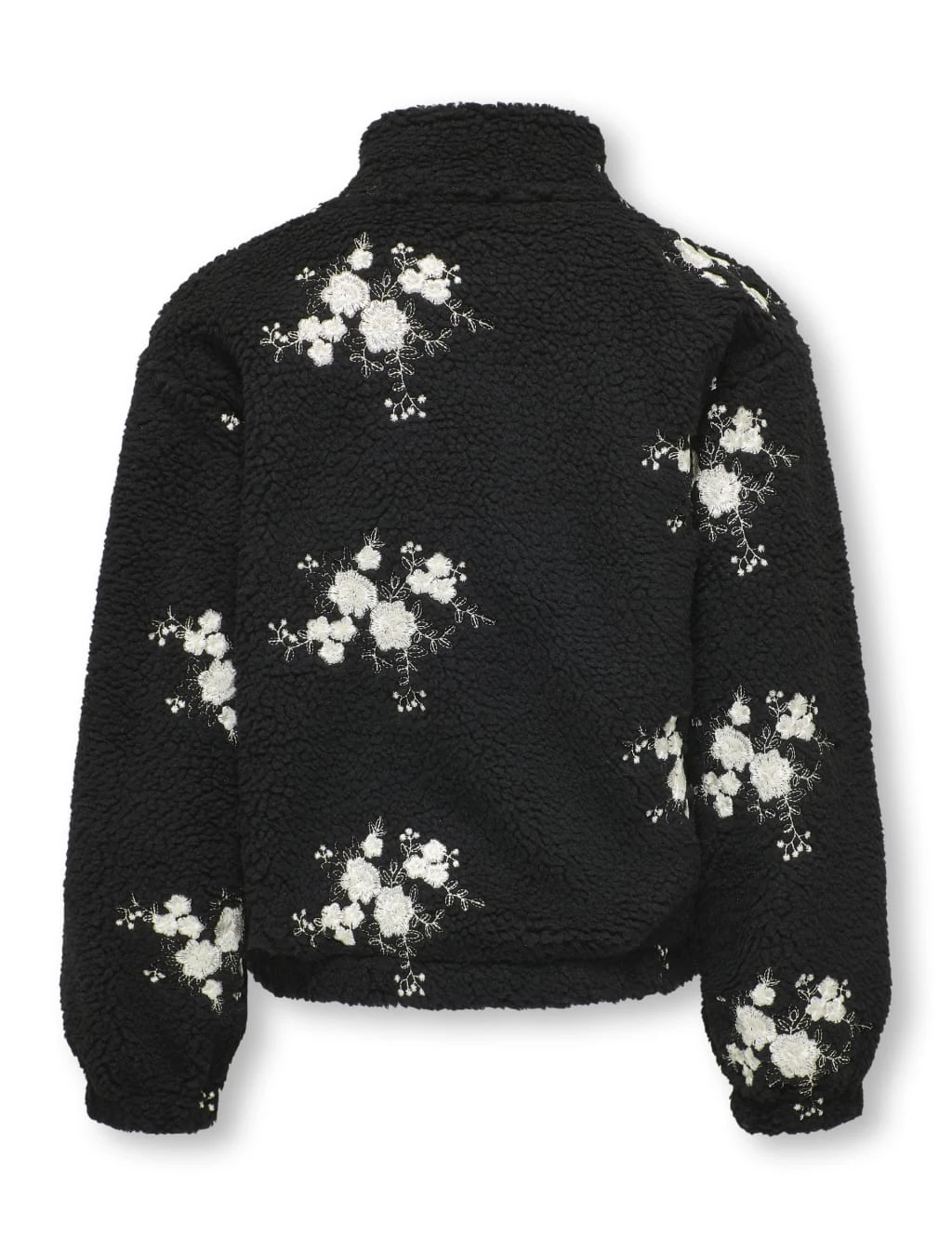 Borg Fleece Embroidered Floral Jacket (7-14 Yrs) 12 Borg Fleece Embroidered Floral Jacket (7-14 Yrs) - Image 10