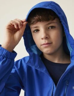 Regatta Calderdale III Hooded Raincoat (3-14 Yrs) -School Uniform Store calderdale iii hooded raincoat 3 14 yrs 1 14