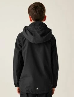 Regatta Calderdale III Hooded Raincoat (3-14 Yrs) -School Uniform Store calderdale iii hooded raincoat 3 14 yrs 1 9